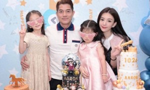 郭富城变女人？二女儿精心设计“完美”造型，成“宠女天王”