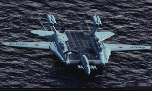 试图打造苏联级翼船航母：А-2000