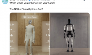 14万！全球首款家务机器人开卖，OpenAI投资，萌脸翘臀会自己充电