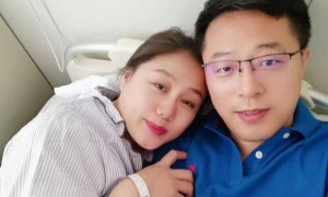 赵立坚妻子自曝患癌,称已分两次完成手术!晒照感谢丈夫陪伴